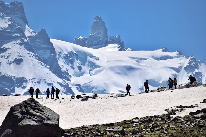 Why Hampta Pass is the Ideal First Alpine Crossover Trek - on the trail